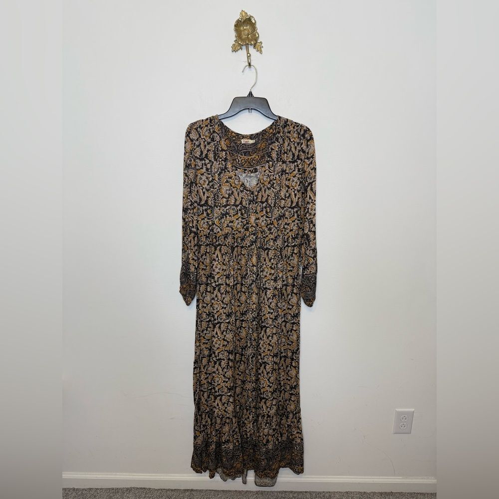 Faherty Toluca Button Front Dress S